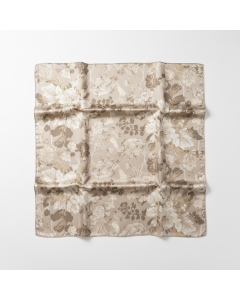 Floral 90 × 90 silk square scarf