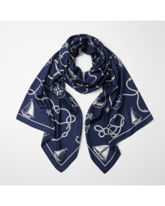 Riviera silk and wool shawl