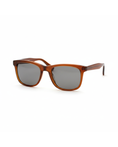 Lunettes sport wayfarer en bio-acétate Eco - Cognac