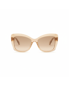Schmetterlings-Sonnenbrille aus buntem Acetat Pop