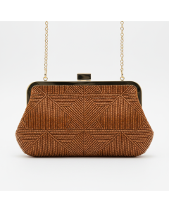 Perlenbestickte Clutch Maharani