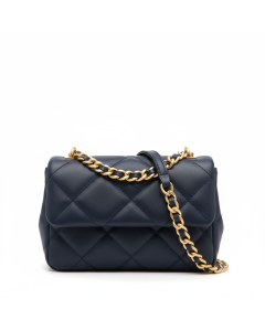 Sac bandoulière matelassé chaîne dorée Luxe