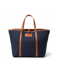 Sac cabas en toile et cuir Weekend
