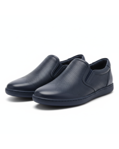 Basket slip-on élastique Confort - Bleu marine - 37