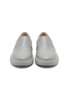 Basket slip-on élastique Confort - Gris chiné - 37