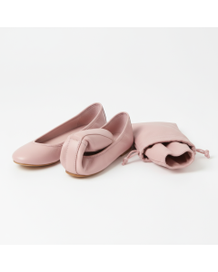 Ballerine pliable voyage Travel - Rose poudré - 39