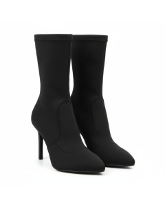 Bottine chaussette stretch Moderne - Noir - 41