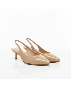 Marie slingback court shoe
