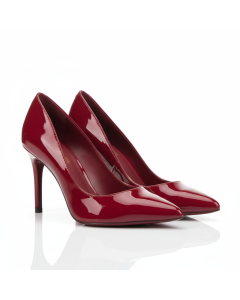 Escarpin rouge verni Passion - Bordeaux - 41
