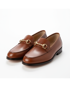 Mocassin à mors doré Preppy - Cognac - 40