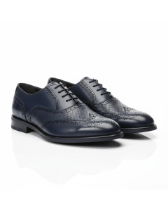 Oxford-Schuh aus zweifarbigem Leder Gentleman