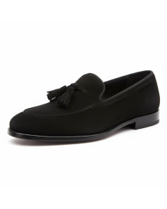 Mocassin en daim à glands Tassel - Noir - 38