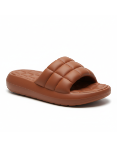 Claquette de piscine matelassée Cloud - Cognac - 43