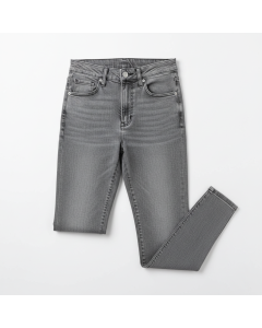 Jean skinny taille haute Power Stretch - Gris chiné - 44