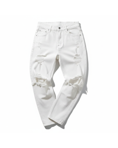 Jean boyfriend déchiré Grunge