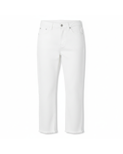 Jean straight cropped effiloché Edge