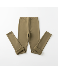 Legging polaire doublé Hiver - Kaki - 40