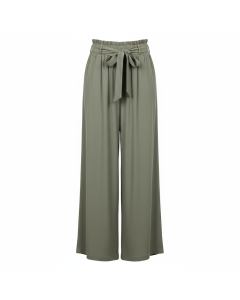 Pantalon palazzo fluide Liberté - Kaki - 36