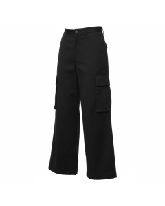 Pantalon cargo large poches latérales Scout - Noir - 44