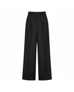 Pantalon habillé à pinces Tailleur - Noir - 42