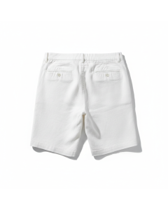 Short chino en lin Safari - Blanc - 36