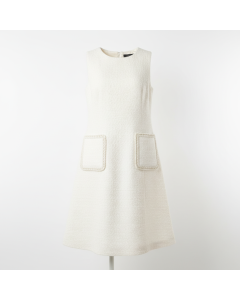 Bouclé tweed A-line dress Chanel Spirit