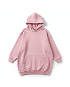 Robe sweat à capuche Weekend - Rose poudré - M
