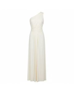 Robe longue en jersey Goddess - Ivoire - S