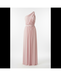Robe longue en jersey Goddess - Rose poudré - S