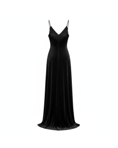 Robe de soirée en velours Noblesse - Noir - XL