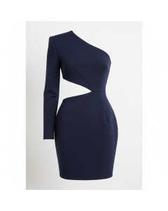 Architektonisches Kleid strukturiert Avante