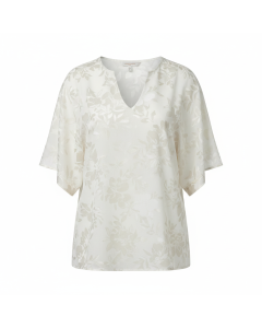 Cold shoulder V-neck top Grace