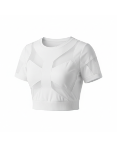 Corset-style lace-up crop top Rebel