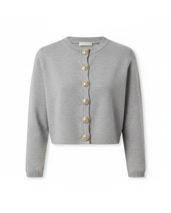 Chunky hand-knit cable cardigan Artisan