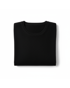 Pull col rond cachemire Douceur - Noir - S