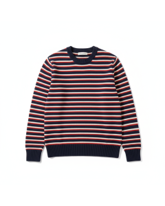 Pull marinière à rayures Biarritz - Camel - M