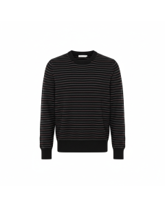 Pull marinière à rayures Biarritz - Noir - M