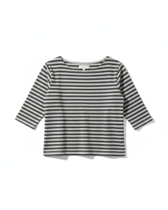 T-shirt marinière Julie - Gris chiné - XXL