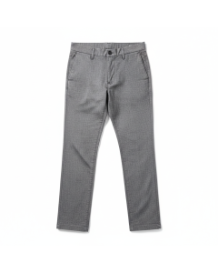 Chino slim en coton stretch Classique - Gris chiné - M