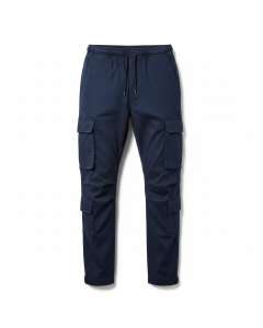 Pantalon cargo slim Urban Patrol - Bleu marine - M
