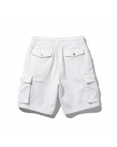 Short cargo multipoche Explorer - Blanc - 3XL