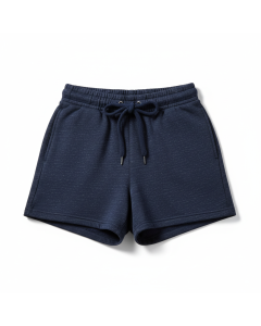 Short molleton décontracté Détente - Bleu marine - L