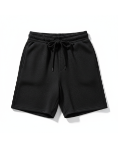 Short molleton décontracté Détente - Noir - L