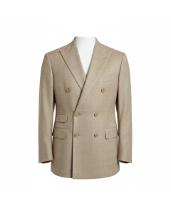 Veste de costume croisée Prince de Galles