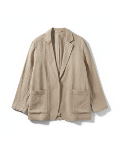 Blazer non doublé en lin Riviera