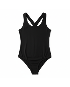 Body dos nu en jersey Modal Essentiel - Noir - S