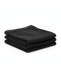 Lot de 3 culottes coton stretch Essentiel - Noir - XL