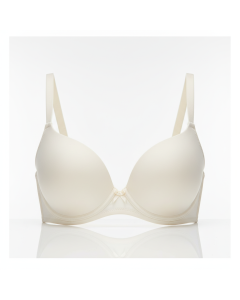 Soutien-gorge push-up T-shirt Invisible - Ivoire - XL