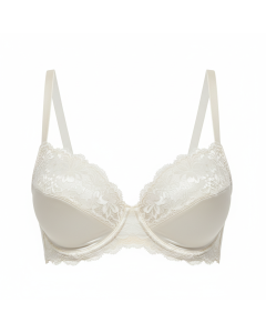 Nuit de Soie satin balconette bra