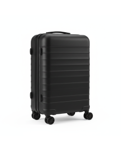 Valise cabine rigide 4 roues 55 cm Jet - Noir